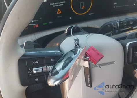 2025 Hyundai Santa Fe Hybrid Calligraphy from USA, damaged, VIN 5NMP54G11SH024249